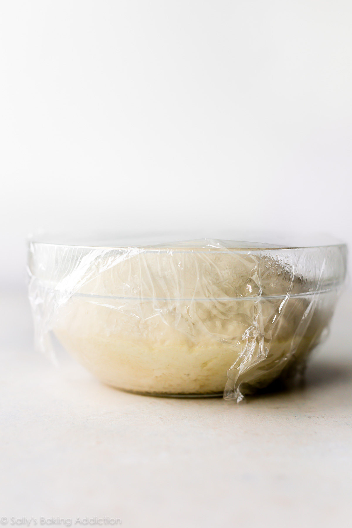 Dough doubled in size in bowl
