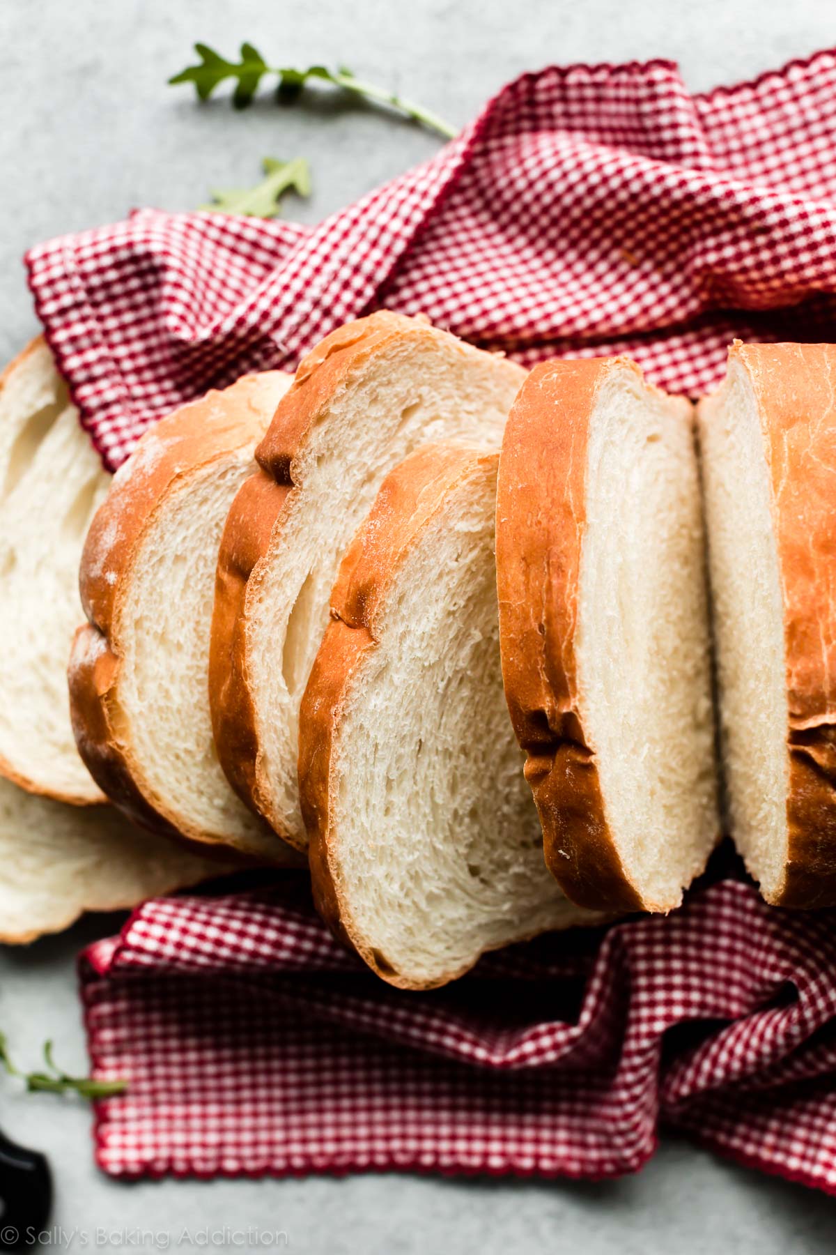 white sandwich bread